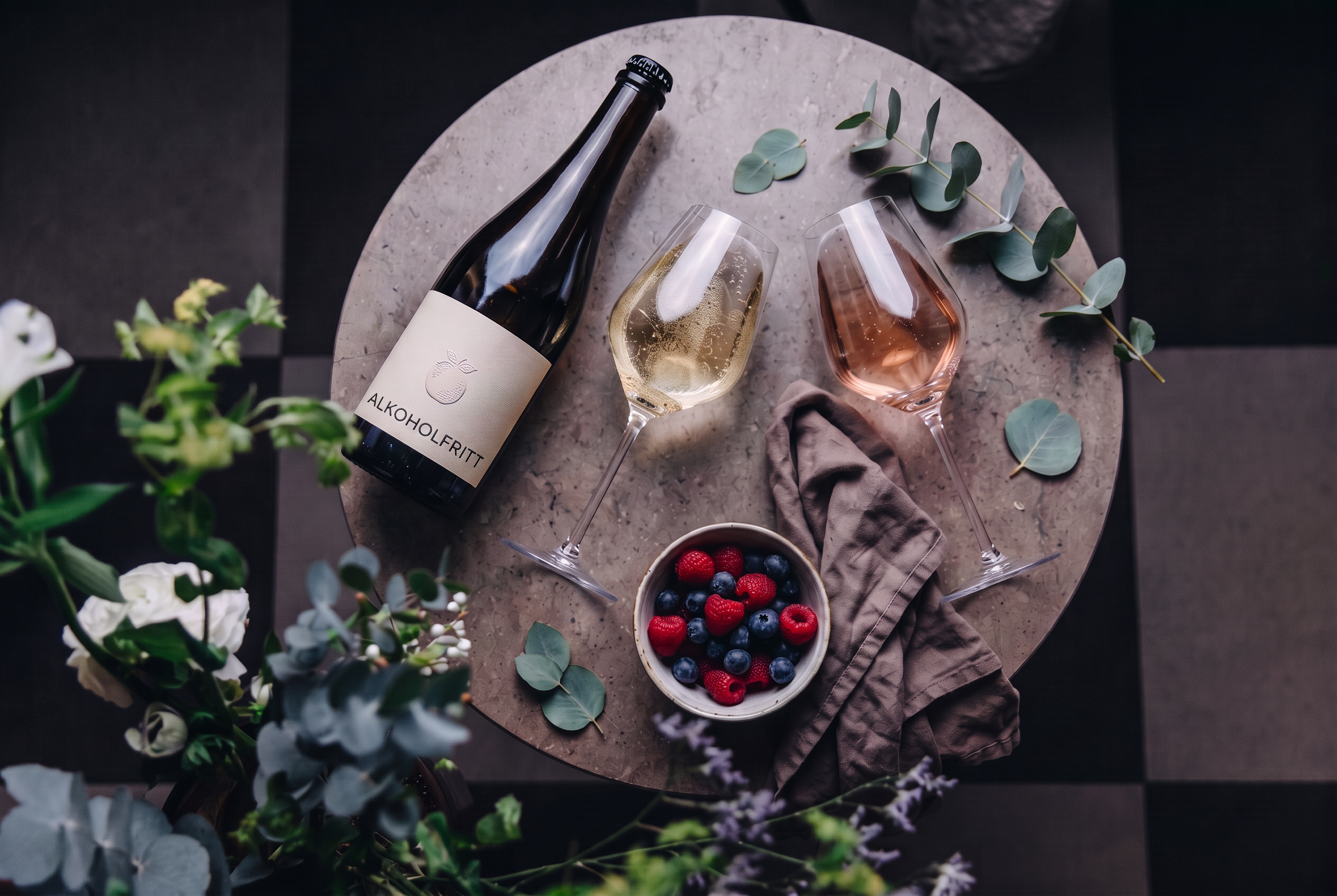 Alkoholfritt vin och cider